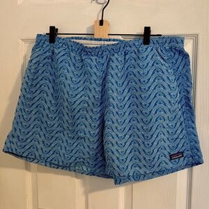 Patagonia Baggies - Blue Print